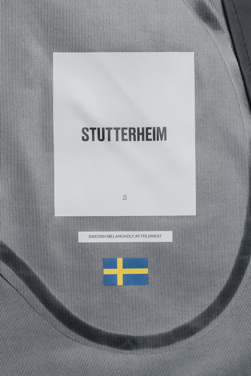 Stockholm Lightweight Raincoat Charcoal STUTTERHEIM US