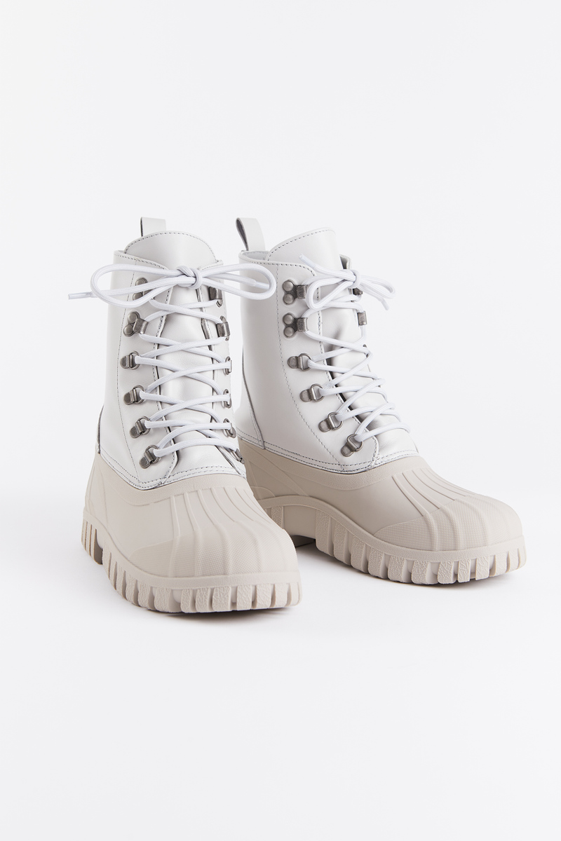Patrol Boot Leather Ivory | US