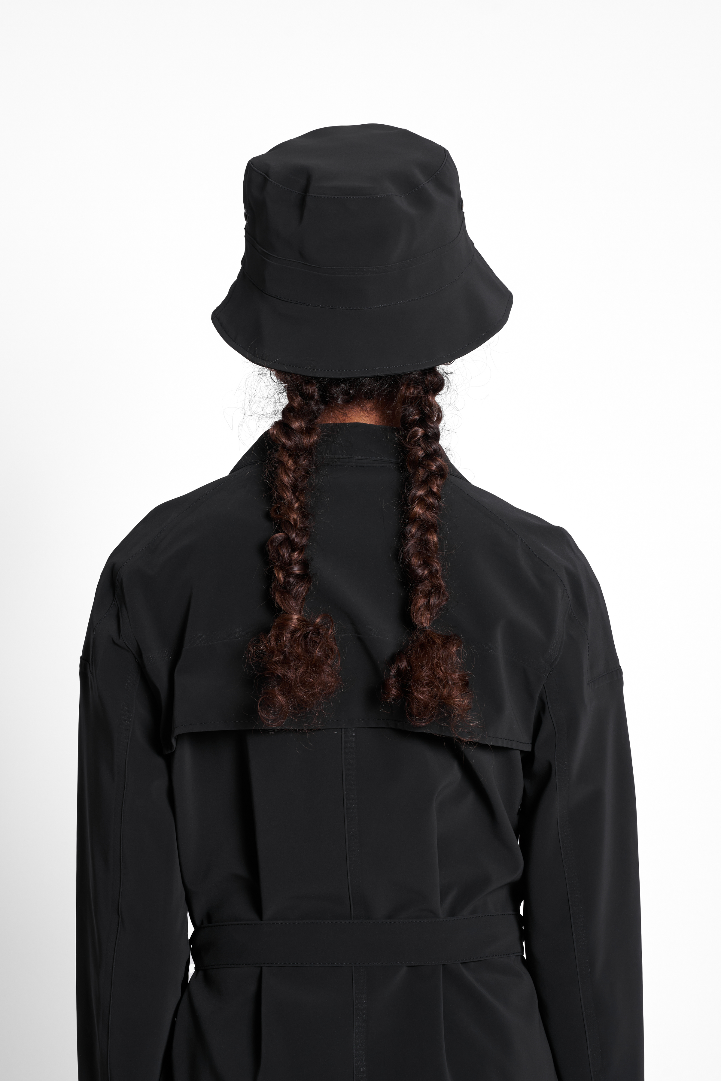 Stutterheim Beckholmen Matte Bucket Hat In Black